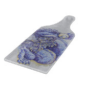 Planche À Découper Dragon bleu (Coin)