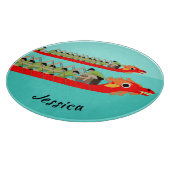 Planche À Découper Dragon Boat Racing (Coin)