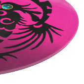 Planche À Découper DRAGON DE NAKE, Noir, Améthyste violet rose Fuchsi (Coin)