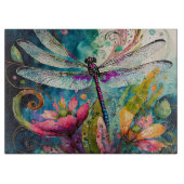 Planche À Découper Dragon d'encre et d'aquarelle de stylet (Devant)