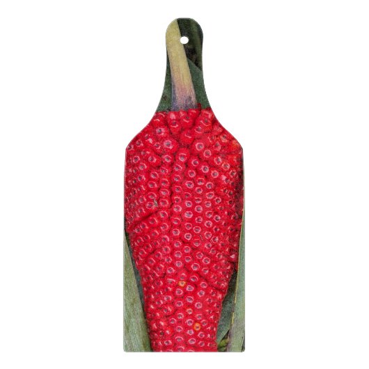 Planche À Découper Dragon Lily Red Seed Head (Devant)