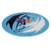Planche À Découper Dragon Love Heart Blue (Coin)