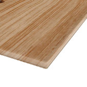 Planche À Découper Dragon Oriental Rouge en Bambou (Coin)