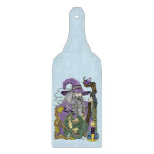 Planche À Découper Dragon Sorcier Celtique Fantastique Violet (Devant)