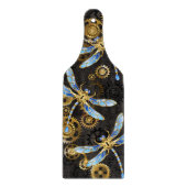 Planche À Découper Dragonflies de Steampunk sur arrière - plan rayé b (Devant)