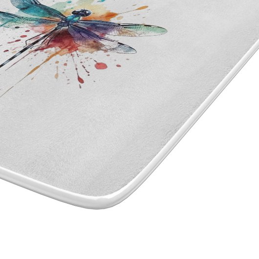 Planche À Découper Dragonfly à l'aquarelle (Coin)