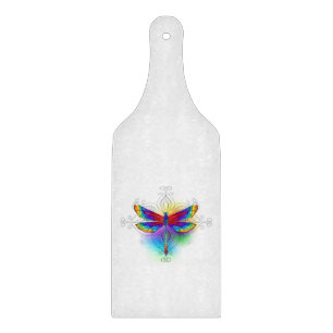 Planche À Découper Dragonfly en arc-en-ciel