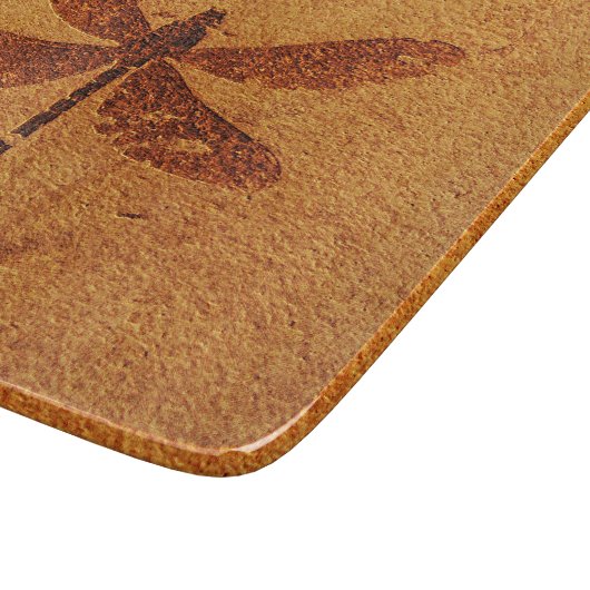 Planche À Découper Dragonfly fossile (Coin)