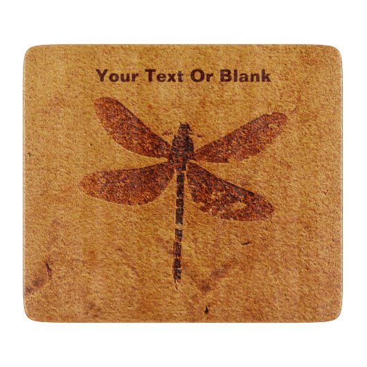 Planche À Découper Dragonfly fossile (Devant)