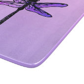 Planche À Découper Dragonfly japonaise vintage, améthyste violet (Coin)