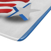PLANCHE À DÉCOUPER DRAPEAU AMÉRICAIN (Coin)