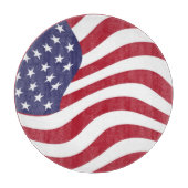 PLANCHE À DÉCOUPER DRAPEAU AMÉRICAIN (Devant)