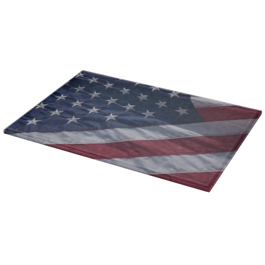 Planche À Découper Drapeau américain. (Coin)