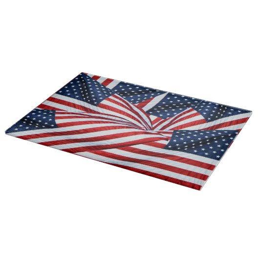 Planche À Découper Drapeau américain 2412 (Coin)