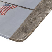Planche À Découper Drapeau américain à mi-mât (USA) (Coin)