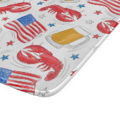 Planche À Découper Drapeau américain patriotique étoile de la bière (Coin)