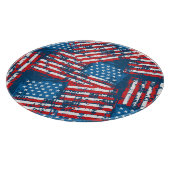 Planche À Découper Drapeau américain peint Motif (Coin)