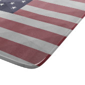 Planche À Découper Drapeau américain Rouge Blanc Bleu Amérique Mesh g (Coin)