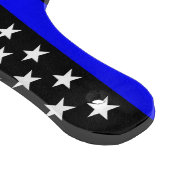 Planche À Découper Drapeau américain Symbole de la Ligne Bleue Mince (Coin)