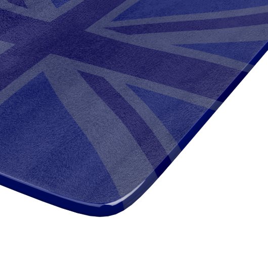 Planche À Découper Drapeau Bleu Union Jack (Coin)