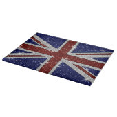 Planche À Découper Drapeau brillant d'Union Jack d'étincelle de (Coin)
