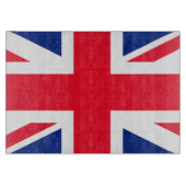 Planche À Découper Drapeau britannique Union Jack (Devant)