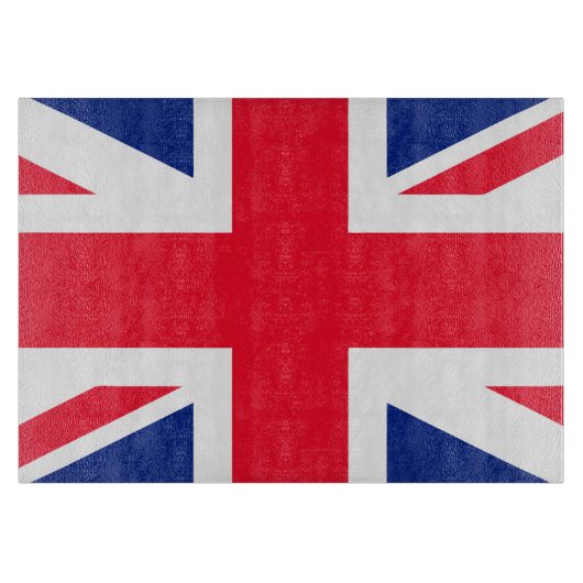 Planche À Découper Drapeau britannique Union Jack (Devant)