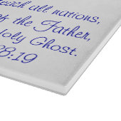 Planche À Découper Drapeau Chrisitan inspiré (Coin)