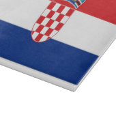 Planche À Découper Drapeau Croatie (Coin)