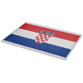 Planche À Découper Drapeau Croatie (Coin)