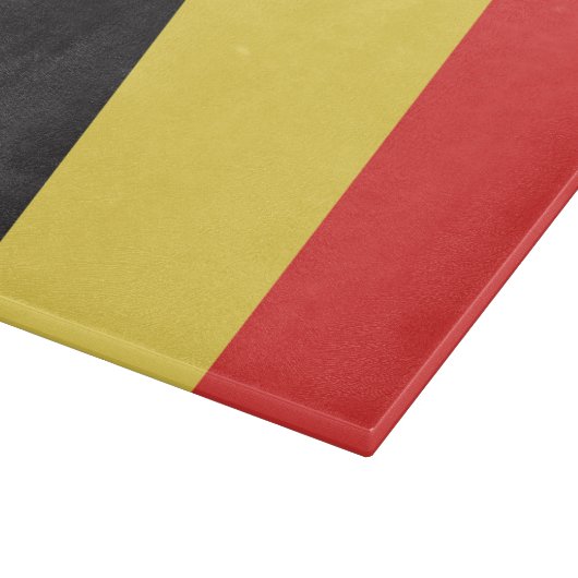Planche À Découper Drapeau de Belgique (Coin)
