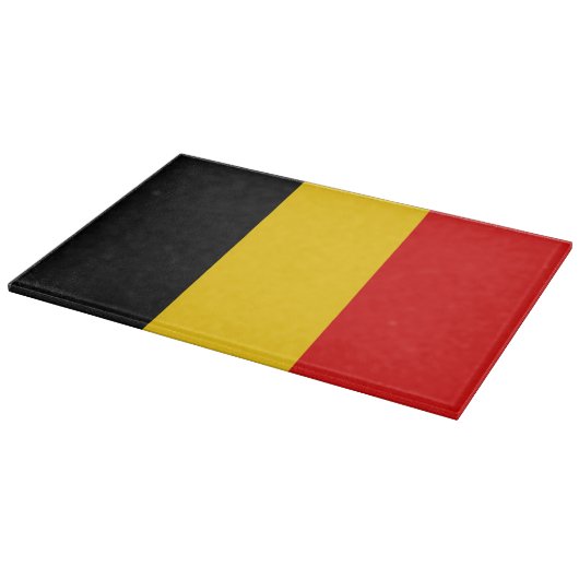 Planche À Découper Drapeau de Belgique (Coin)