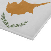 Planche À Découper Drapeau de Chypre (Coin)