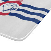 Planche À Découper Drapeau de Cincinnati (Ohio) (Coin)
