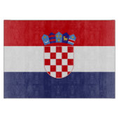Planche À Découper Drapeau de Croatie (Devant)