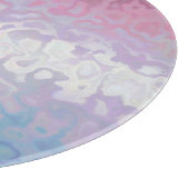 Planche À Découper Drapeau de fierté bigender tripant ondoyant funky (Coin)