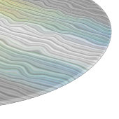 Planche À Découper Drapeau de fierté Demifluid Abstrait Groovy Boho T (Coin)