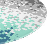 Planche À Découper Drapeau de fierté frayromantique abstrait pixelisé (Coin)