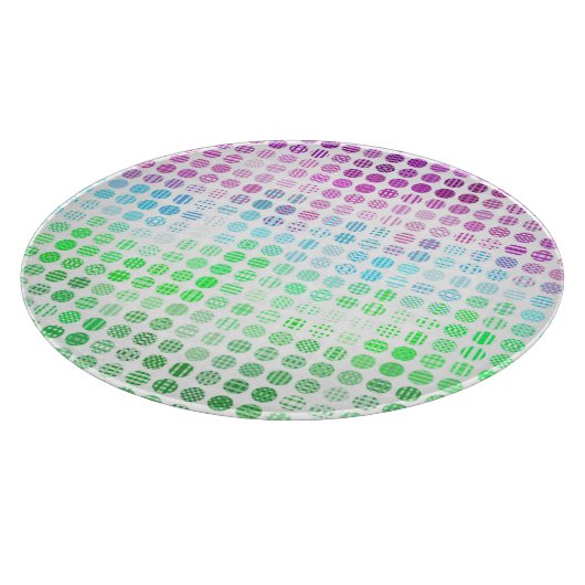 Planche À Découper Drapeau de fierté Toric abstrait boho éclectique G (Coin)