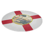 Planche À Découper Drapeau de Floride : L'état de soleil des Floridie (Coin)