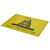 Planche À Découper Drapeau de Gadsden à serpent à sonnette : Lutte, R (Coin)