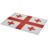 Planche À Découper Drapeau de Géorgie (Coin)
