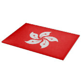 Planche À Découper Drapeau de Hong Kong (Coin)