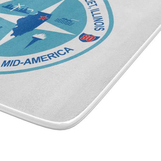 Planche À Découper Drapeau de Joliet (Illinois) (Coin)