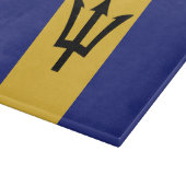 Planche À Découper Drapeau de la Barbade (Coin)