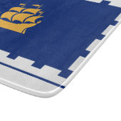 Planche À Découper Drapeau de la Commission de coupe de Québec (Coin)