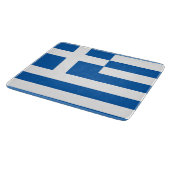 Planche À Découper Drapeau de la Grèce, Grec (Coin)