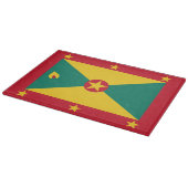 Planche À Découper Drapeau de la Grenade (Coin)