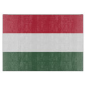 Planche À Découper drapeau de la Hongrie (Devant)