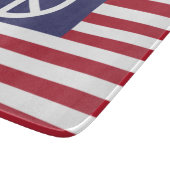 Planche À Découper Drapeau de la paix des États-Unis (Coin)